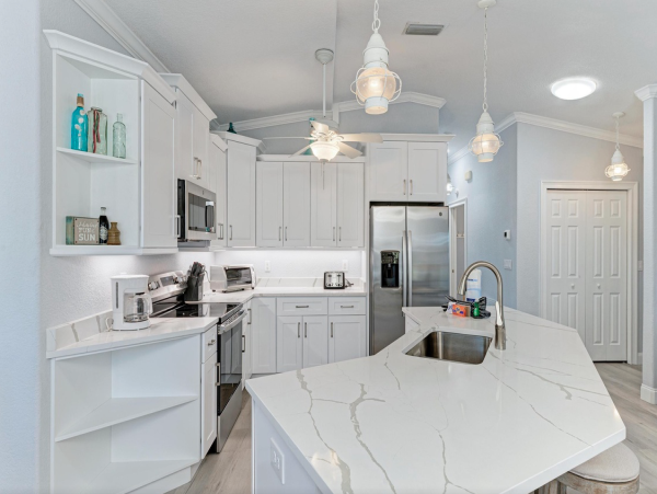 Holmes Beach Vacation Rental- Pool Villa Near Beach One Block Beach